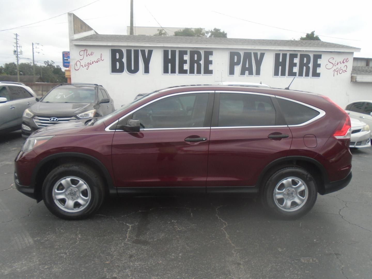 2014 Honda CR-V LX 4WD 5-Speed AT (5J6RM4H39EL) with an 2.4L L4 DOHC 16V engine, 5-Speed Automatic transmission, located at 6112 N Florida Avenue, Tampa, FL, 33604, (888) 521-5131, 27.954929, -82.459534 - Photo#0